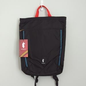 NWT Cotopaxi Black Todo 16L Convertible Backpack Tote.